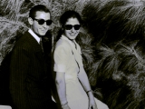Գրիգոր Հոթոյեան եւ Շաքէ Տէրտէրեան, նշանուած, 1952-ին