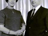 Տէր եւ Տիկին Գրիգոր եւ Շաքէ Հոթոյեան, 1969-ին Հալէպ